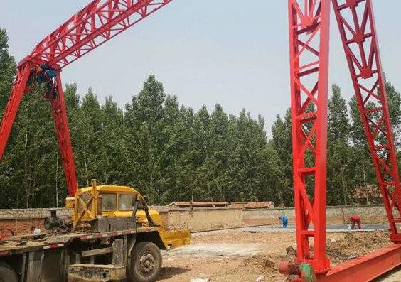 河北涿州中国中冶MH10吨-33米跨-9米提升丝瓜视频成人污版2台已到场